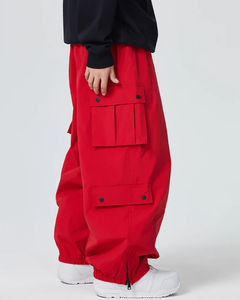 Pantalon de ski de performance de qualité supérieure pour l'extérieur, imperméable, coupe-vent, respirant, taille ajustable, grande taille, pour le ski d'hiver - Product Image 2