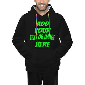 Sweat-shirt à capuche personnalisé pour hommes Concevez votre propre nom et numéro d'équipe Couleur personnalisée Brodé Technique Service OEM disponible - Product Image 3