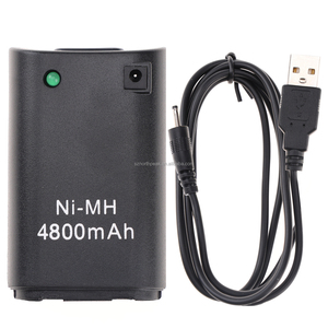 4800mAh thay thế pin cho <span class=keywords><strong>Xbox</strong></span> <span class=keywords><strong>360</strong></span> có thể sạc lại pin với cáp - Product Image 2