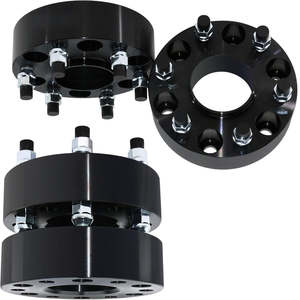 Entretoises de roue Vypart 2.0 pouces 6x5.5, 4 pièces, entraxe 6x139.7, alésage moyeu 78.1mm, alliage d'aluminium, pas de filetage M14x1.5, 20mm 15mm pour - Product Image 3