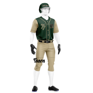 Conjunto de Uniforme de Béisbol Personalizado, Uniformes de Béisbol de Equipo, Impresión por Sublimación, Poliéster, Venta al por Mayor - Product Image 3