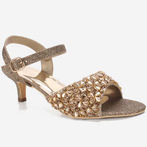 Sandales de mariage HARVA pour femmes, ornées de cristaux - Product Image 6