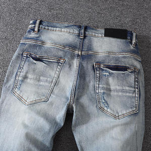 ขายส่งใหม่ผู้ชายสียืดหยุ่นกลางแจ้งกางเกงยีนส์ดินสอยาวกางเกงผู้ชายสบายๆกางเกงยีนส์สลิมฟิต - Product Image 3