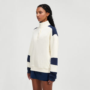 Wholesale Custom Logo Beige 2 Piece <b>Women's</b> Pasticceria Sweatshirt And <b>Short</b> Tracksuit Set <b>Women's</b> 2 Piece Sweatsuit <b>Shorts</b> Set - Product Image 4