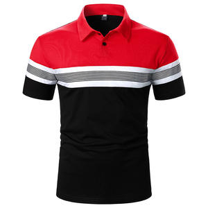 เสื้อโปโลผ้าฝ้ายผู้ชายโลโก้ตามสั่ง - Product Image 1