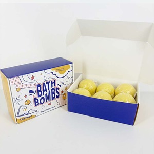 Listo para enviar China 6PCs Goldenberry Fancy Bath Bomb Artículos a granel 2024 <span class=keywords><strong>Boulle</strong></span> de Bain bombas de baño orgánicas - Product Image 3