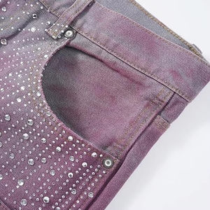 Vente en gros de shorts en denim décontractés à coupe régulière personnalisés pour hommes, couleur unie, séchage rapide, denim de haute qualité - Product Image 5