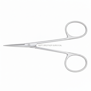 Ciseaux chirurgicaux de qualité médicale professionnelle en acier inoxydable, droits, tranchants/ciseaux irisés pour hôpitaux, laboratoires et cliniques - Product Image 4