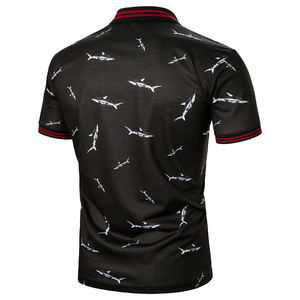 Vente en gros de polo d'été en coton grande taille pour hommes, respirant, design unique, tenue décontracté de golf par sublimation, techniques imprimées - Product Image 3