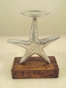 Stylish Candle Holder <b>Silver</b> - Product Image 3