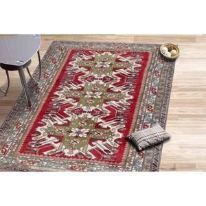 Alfombra Kilim con Diseño Geométrico Turco Impresa en 3D, Decoración de Oficina, Alfombra Suave con Pelo Largo - Product Image 1