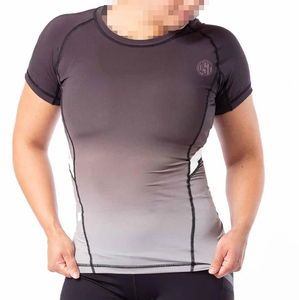 QST - Rashguard Personalizado Unisex para MMA, BJJ, Jiu Jitsu, Kimono, Entrenamiento, Competición, Artes Marciales, Secado Rápido, Transpirable, Duradero, OEM - Product Image 3