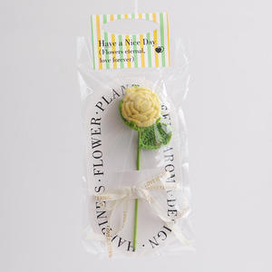 Cartes de vœux artisanales en gros à bas prix, fleurs au crochet, cadeaux pour la Saint-Valentin, fleurs artificielles tricotées - Product Image 4
