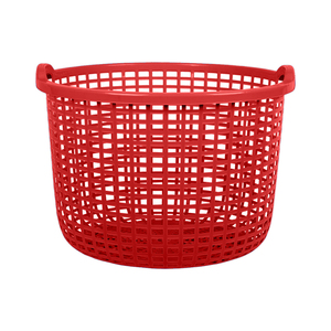 Lớn Vòng Màu Xanh Nhựa Lưới Giỏ 3494 Lớn Vòng Jumbo Giỏ Bền Dễ Dàng Để Vận Chuyển Với Thoải Mái Bên Xử Lý - Product Image 5