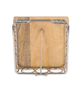 Boîte à mouchoirs en métal élégante et durable Design élégant pour une utilisation à la maison et au bureau dans la salle de bain et le salon - Product Image 3