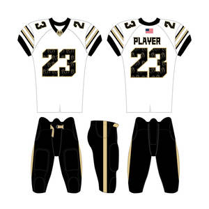 2026 nouvelle conception personnalisée matériel sergé uniformes de Football américain sublimation personnalisée uniformes de Football américain - Product Image 4