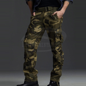 Pantalon de grande taille 100% coton camouflage pour hommes Pantalon de camouflage pour hommes à usage extérieur Pantalon de camouflage pour hommes à la mode - Product Image 2