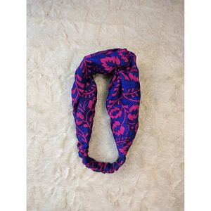 Set of 3 Bohemian Vintage Silk Sari Headbands Handmade with Recycled Fabric Front Knot Design Cute <b>Girly</b> Bridesmaids <b>Gift</b> - Product Image 4