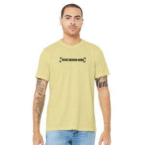 BELLA + CANVAS 3001 T-shirt en jersey unisexe coupe au détail T-shirt en coton vierge basique uni respirant - Product Image 1
