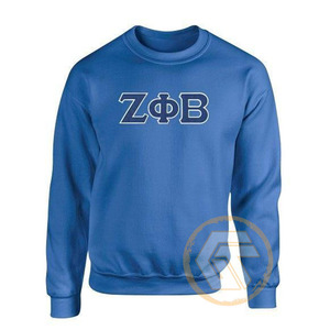 Sudadera de cuello redondo para mujer, de invierno, bordada a medida, de la hermandad Zeta Phi Beta, de ajuste regular, de GREEK TREASURES, al por mayor - Product Image 3
