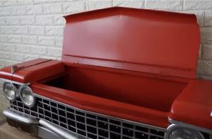 Décoration murale rétro tendance en fer, décoration murale 3D, décoration de bar en forme de voiture - Product Image 2