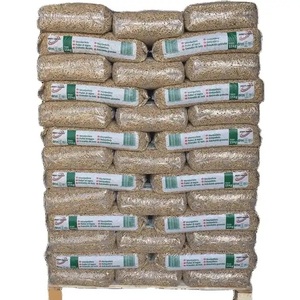 Pellets de madera En Plus A1 alemanes de 6 mm, briquetas de leña, serrín de pino y acacia, madera dura, en bolsa, biomasa. - Product Image 2