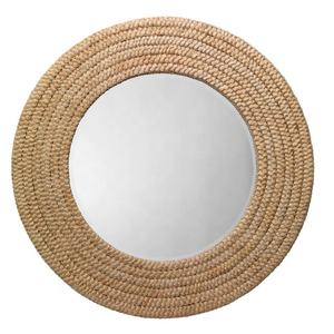 Espejo de jacinto de agua para decoración, colgante de pared de forma redonda, Natural, para decoración, fabricante de Vietnam, gran oferta - Product Image 2