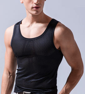 Ropa de entrenamiento de alta calidad Camiseta sin mangas para hombres Ropa activa Camiseta sin mangas de secado rápido para hombres - Product Image 3