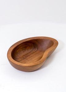 Natural Look Wooden Serving Bowl For Serving Salads Fruits Meals And Table Decoration Purposes - Product Image 4