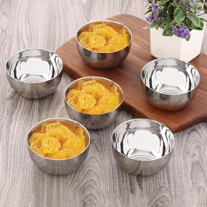 Tazón de Presentación de Alimentos de Acero Inoxidable Pulido Hecho a Mano de Lujo de la India para Bodas, Hogar y Restaurantes - Disponible al por Mayor - Product Image 6