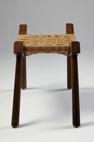Tabourets décoratifs en bois de Jute, nouveaux meubles de décoration de maison, tabourets de style moderne pour salon à vendre