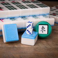 Machine à Mahjong Vente en gros Cartes spéciales Grandes tuiles Mahjong Mahjong mélamine magnétique entièrement automatique pour la maison