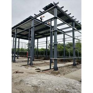 Lắp đặt nhanh chóng và dễ dàng kết cấu thép nhẹ nhà máy công nghiệp prefab cho thuê kho - Product Image 1