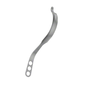 Palanca Ósea HOHMANN MIOS, Palanca para Cuello Femoral, Curva, Punta Roma de 12.12 mm, Ancho de Mandíbula de 10 mm, Ancho de Hoja de 26 mm, Instrumento de Cirugía Ósea - Product Image 2