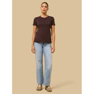 เสื้อยืดอินเตอร์ล็อคผู้หญิง - Product Image 2