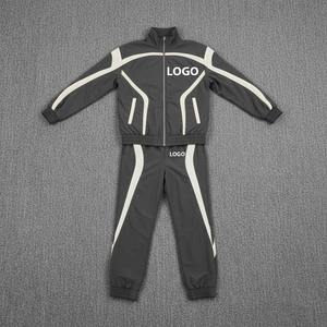 Ensemble coupe-vent personnalisé pour homme 100 % nylon, respirant, coupe-vent, survêtement de sport deux pièces, tenue de jogging, vêtements de sport d'extérieur - Product Image 5