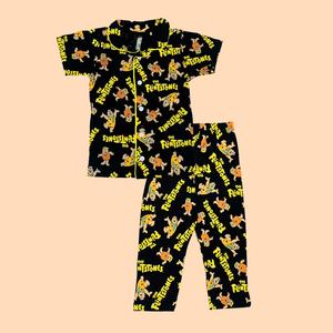 Conjuntos de ropa para niños de manga corta al por mayor ropa informal para niños 100% algodón puro diseño en blanco patrón sólido - Product Image 2