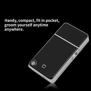 Rasoir électrique rechargeable USB pour hommes, étanche IPX7, tondeuse à barbe avec tête flottante pour le rasage du visage en garage - Product Image 6