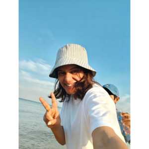 Sombrero Reversible Birds of Paradise con Bordado 3D, de Algodón, Terciopelo, Franela y Mezclilla con Estampado de Leopardo para Pesca - Product Image 1