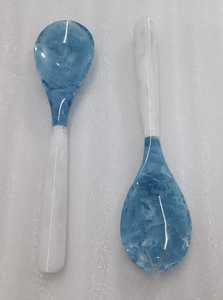 Elegante Juego de Cubiertos de Resina para Servir Ensaladas, Cuchara y Tenedor Modernos para Cocina y Comedor, Juego de Cubiertos para Mesa de Comedor - Product Image 4