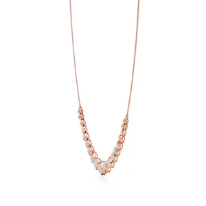 สร้อยคอเพชรประกายทองคำ - Product Image 3