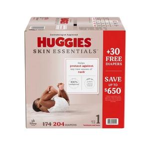 Pañales para Bebé Huggies Skin Essentials al por Mayor, Todos los Tamaños, Suaves, Cómodos y Seguros para la Piel del Bebé - Product Image 4