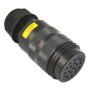 照明附件Socapex母电缆连接器19针防水作为库波