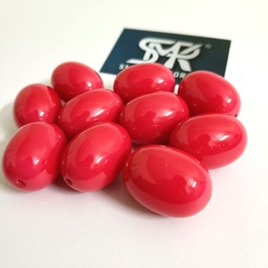 Cuentas de Resina Ovaladas de Ángel Rosa Brillante Ecológicas de Primera Calidad, Cuentas Ligeras para Manualidades, Joyería, Pulseras, Collares Hechos a Mano - Product Image 1