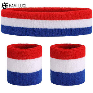 Algodón hecho a medida Logo impreso antideslizante antitranspirante Jogging banda para el sudor deportes estiramiento diadema fino seco Universal PK 100 Uds - Product Image 3