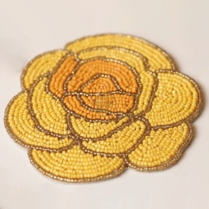 Posavasos de Cuentas de Vidrio Premium 2026, Diseño Elegante, Decoración de Mesa, Alfombrilla Sostenible para Bebidas, para Cenas, Bodas y Eventos - Product Image 3
