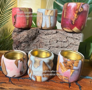 Elegante quemador de incienso Bakhoor con resina personalizada y diseño de madera para Ramadán y Eid - Product Image 3