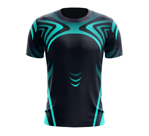 T-shirt pour homme 100% coton, imprimé sur mesure avec tissu tricoté, écologique, anti-boulochage et respirant - Product Image 2
