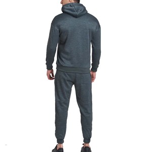 ชุดวอร์มผ้าฟลีซของผู้ชายชุดวอร์มผ้าเนื้อแข็งระบายอากาศพิมพ์ลายสำหรับฤดูหนาวโลโก้ตามสั่ง - Product Image 3