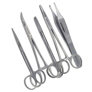 Kit de instrumentos veterinarios de disección ortopédica de 11 piezas con herramientas de sutura de cirugía menor para procedimientos quirúrgicos de perros - Product Image 4